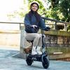 iScooter F2 Adult Electric Scooter with Basket, 10 Inch Inflatable Wide Tire, 500W 36V 7.8AH, Dual Drum Brakes