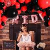 New Year Balloons Garland Black Red Confetti Ballon Arch Kit Birthday Party Baby Shower Wedding Decoration Graduation Decoration