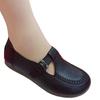 Retro Beef Tendon Soft-soled Shoes Autumn New Casual Flat Comfortable Leather Shoes Non-slip Breathable Single Shoes