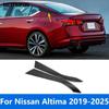 Car Accessories For Nissan Altima -   2024 2025 Exterior Carbon Fiber Rear Window Side Spoiler Wing Cover Trim
