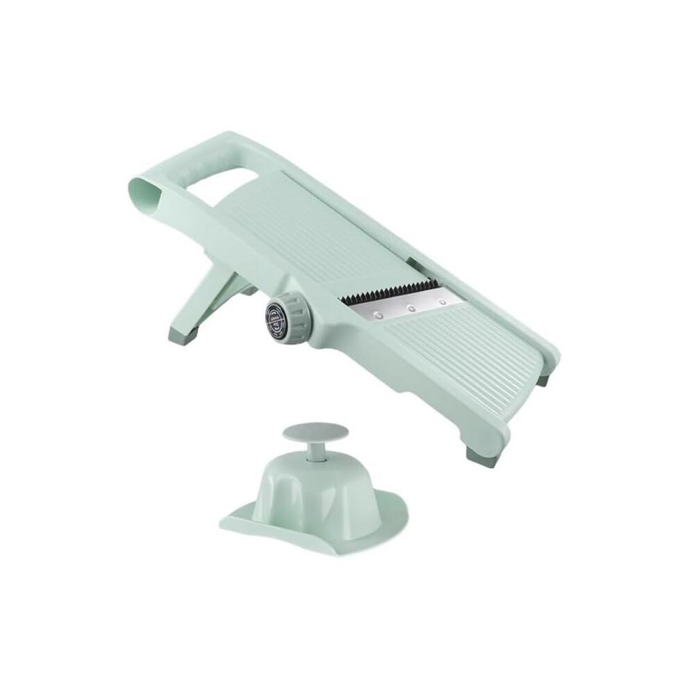 Adjustable Vegetable Chopper and Mandoline Slicer with Stainless Steel Blades for Quick Meal Prep