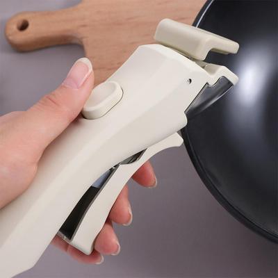 Poignée de casserole universelle amovible Poignée de rechange ergonomique pour casserole Clip amovible pour poêle à frire Plat