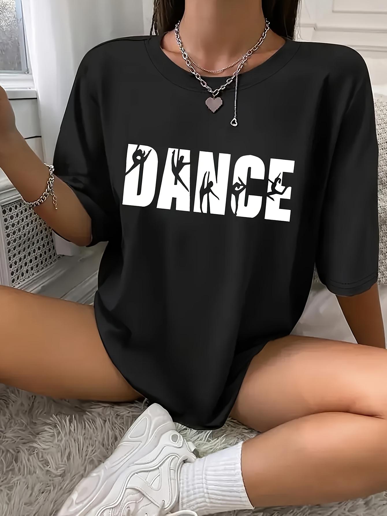 

The Dance Element T-Shirt Exudes Energy, Instantly Radiating a Youthful Vibe When Worn 5XL різнокольоровий