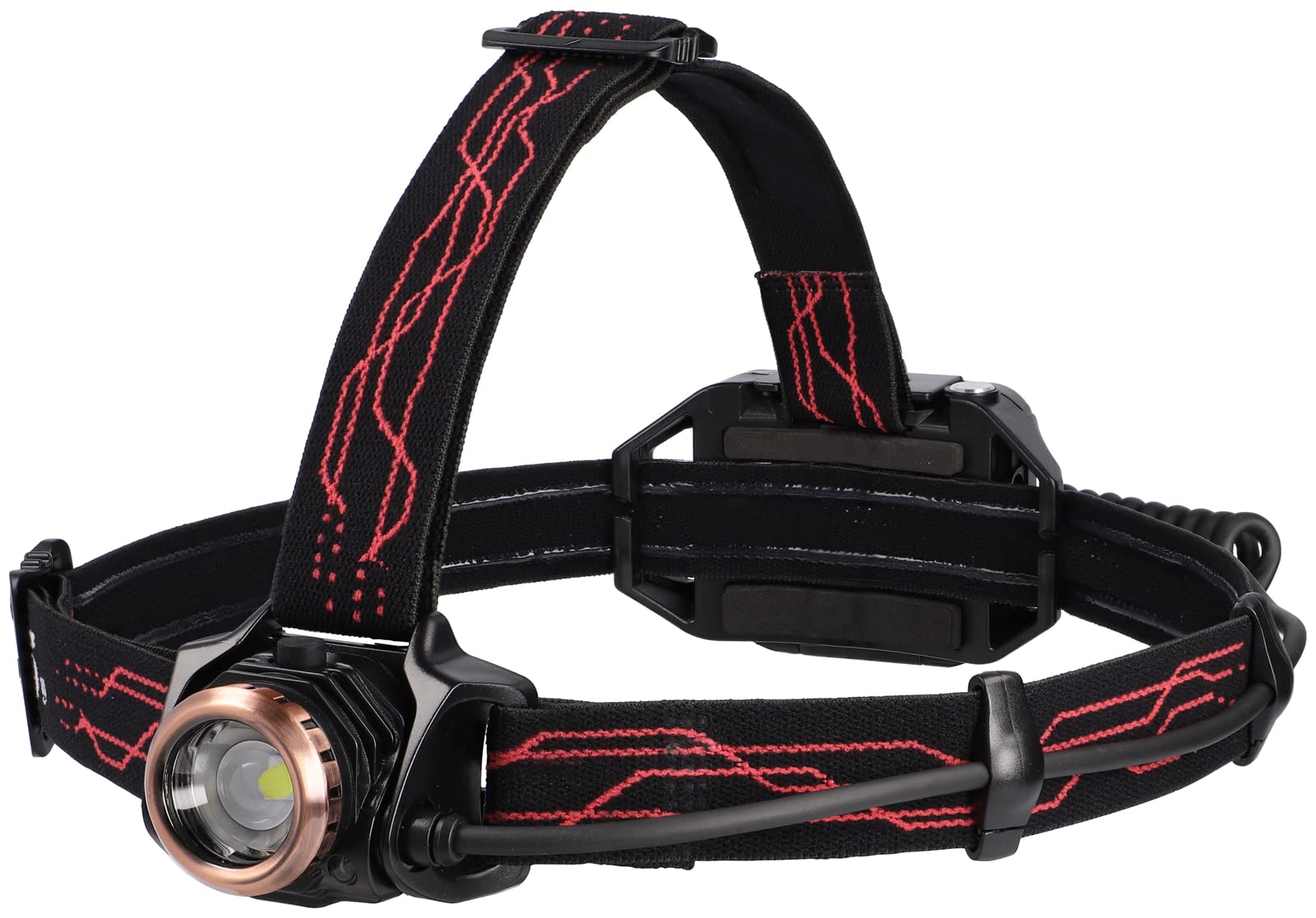 

GENTOS LED Headlamp USB Rechargeable rechargeable Powerful 450 Lumens Waterproof G Series For work and professional use (dedicated battery/AAA чорний