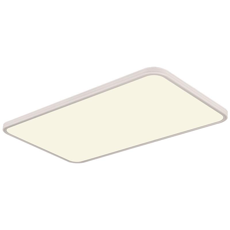 Full Spectrum Minimalist Ultra-Thin Eye Protection Ceiling Light - Modern Nordic Cream Style for Living Room/Bedroom
