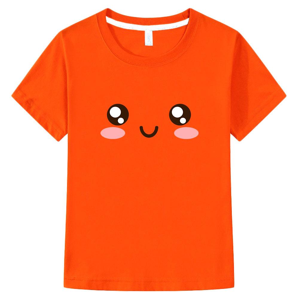 Kids Cartoon Molang and Piupiu Pattern T-shirts Girls Boy Cotton Clothes Cute Rabbit Molang Bunny Funny Unisex Tops