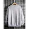 Europäische Größen Jungen Brooklyn Buchstabenprint Lässig Sportlich Herbst Winter Langarm Sweatshirt Warm Rundhalsausschnitt Oberteil Outdoor Teenager