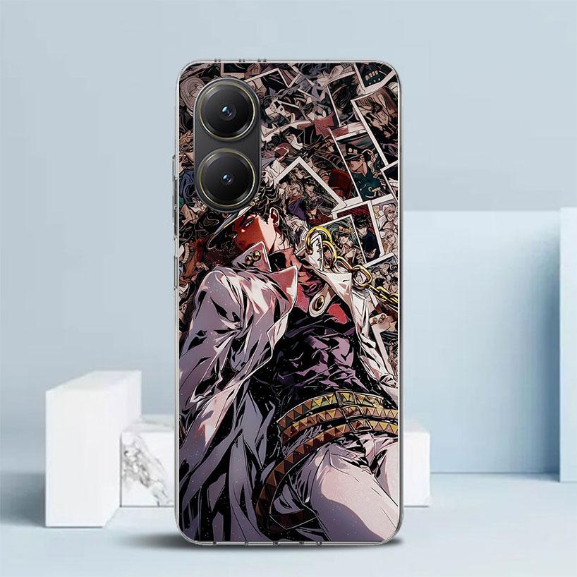 JoJo's Bizarre Adventure Kujo Jotaro Soft Cover for Xiaomi Poco F7 Ultra X7 X6 X5 Pro M7 Phone Case Redmi 15 15C 13 13C 12 12C 1