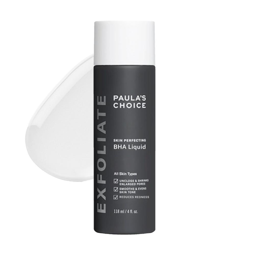 Paula's Choice Płynny eksfoliant 2% BHA poprawiający wygląd skóry (118ml) – Rozwiązanie Oczyszczające Pory i Wygładzające na Wągry i Szorstką Skórę, Koreańskie