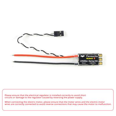 Favorit FVT LittleBee 30A Brushless ESC 4Stk. BLHeli_S OPTO 2-6S Unterstützt Mulitshot Oneshot42