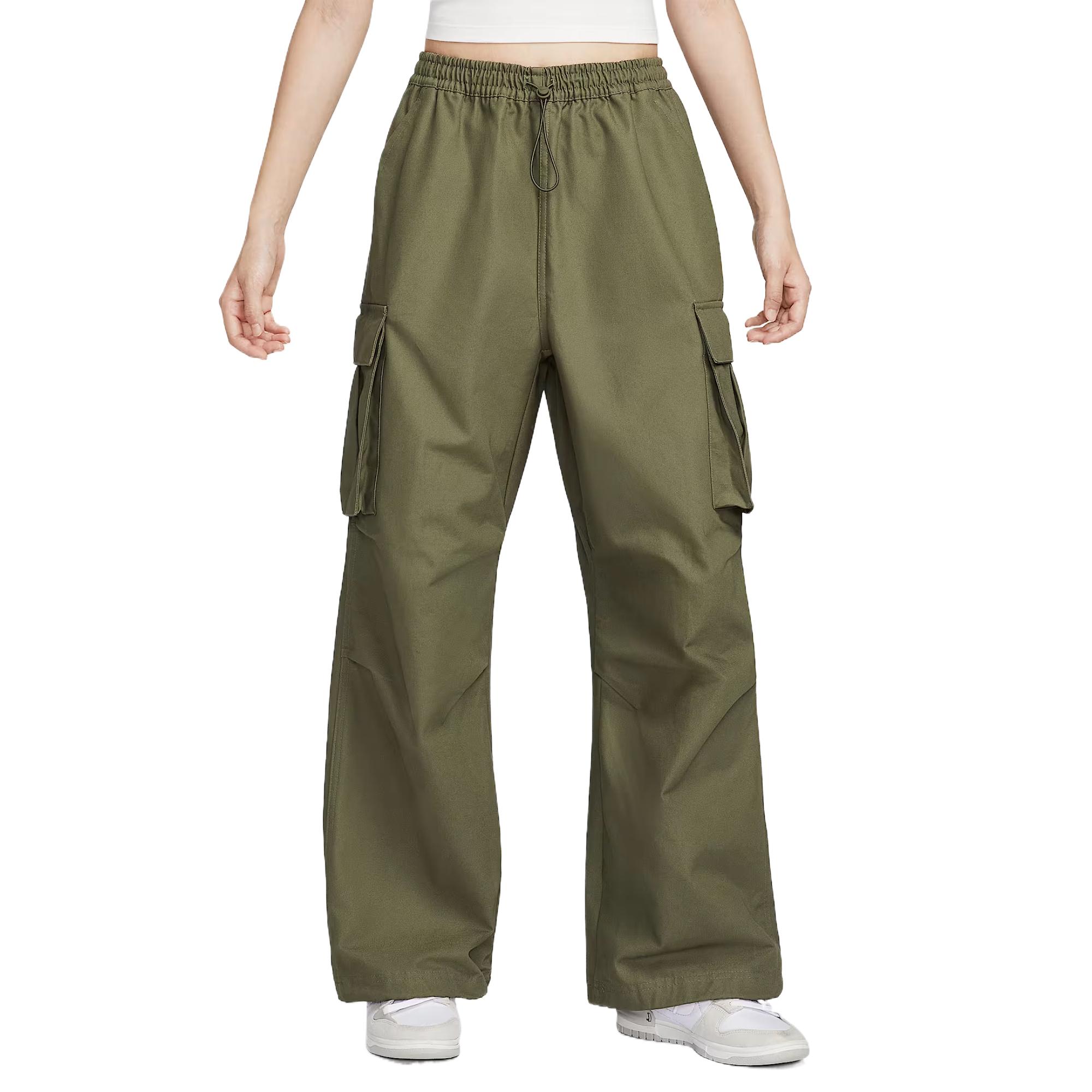 Nike Sportswear Women s Mid Rise Oversized Woven Cargo Pants HV1967-222 S
