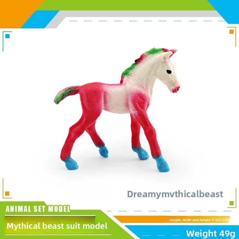 Unicorn Figurine Collectible Pvc Model For Kids Fantasy Animal Decor Play Toy