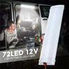 Οροφή 72LED Εσωτερικό 12/24V Φωτιστικό Φωτιστικό Φορτηγό Οροφής Αυτοκινήτου Ρυμουλκούμενο Φωτιστικό Ανάγνωσης