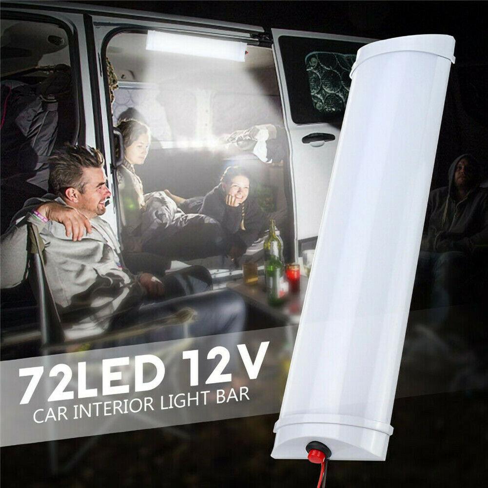Οροφή 72LED Εσωτερικό 12/24V Φωτιστικό Φωτιστικό Φορτηγό Οροφής Αυτοκινήτου Ρυμουλκούμενο Φωτιστικό Ανάγνωσης