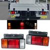 Car Rear Bumper Tail Light Brake Stop Reverse Lamp Taillight Taillamp For Isuzu NPR ELF NKR NHR NLR 1987-2022 Truck