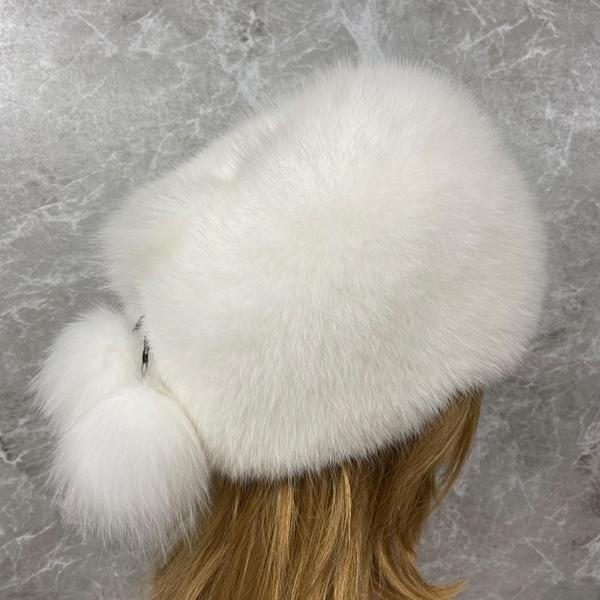 Natural Fluffy Hat Russian Domo Hat Ushanka Winter Woman Cap Hat Fashionable Real Fur Hat Women Warm Russian Hats Wholesale