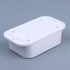 Desktop WiFi Project Box with Mounting Holes ABS Plastic Junction Box for Easy Electrical Wiring Setup