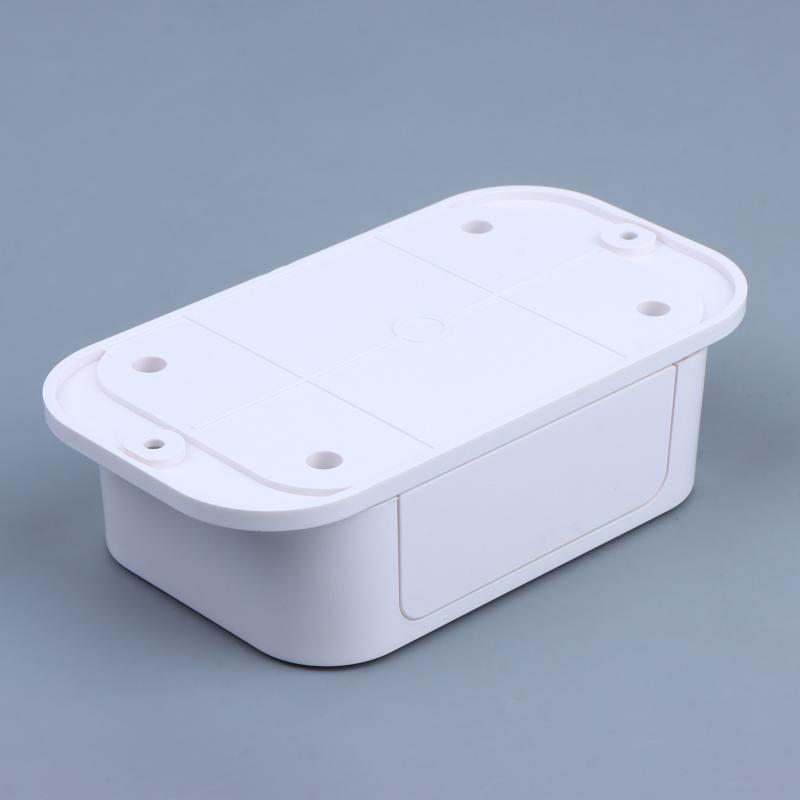Desktop WiFi Project Box with Mounting Holes ABS Plastic Junction Box for Easy Electrical Wiring Setup