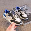 Kids Breathable Low-Top Casual Sneakers Boys Girls Mesh Lining Rubber Sole Slip-On Style
