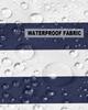 Navy Blue White Stripes Waterproof Pillow Cover Home Office Decoration Pillow Case Chair Sofa Cushion Cover