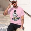 Bruces Dj Vintage DeeJay Py Amante del Kung Fu top grafico Nuovo Modello Unisex T-shirt a maniche corte girocollo Classico Casual Multip