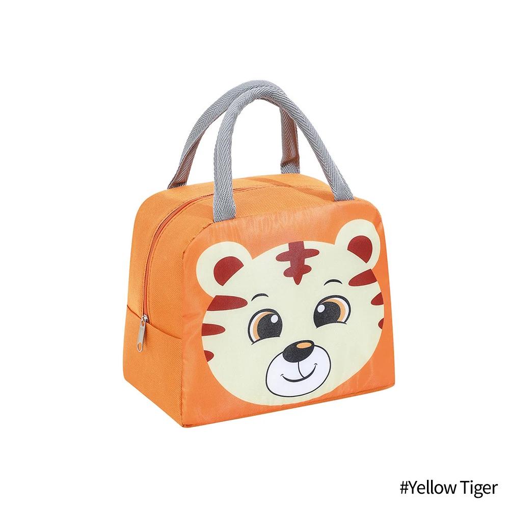 Cute Cartoon Animal Tote Insulated Thermal Lunch Bag Cute Cartoon Picnic Food Storage Lunch Box Cooler Bags