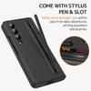NINKI Compatible Samsung Galaxy Z Fold 3 Case with S Pen Holder and S Pen,Kickstand Hinge Protection Case for Samsung Z Fold 3 Case Screen