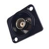 BNC D Panel Mount Connector BNCQ9 Solder Type SDI Video Coaxial BNC Female To Female Connector Socket for Monitoring
