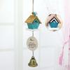 Wind Chimes Attractive Pleasant Voice Decorative Bird House Cage Wind-bell Home Pendant Ornament for Balcony