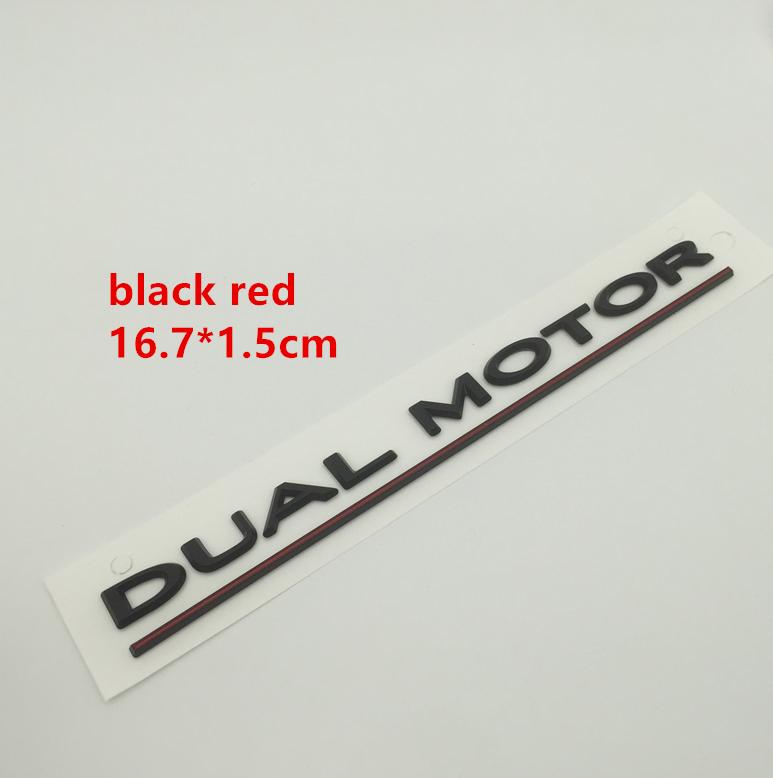 

1pcs 3D ABS for Tesla car Letter Front Hood Head Bonnet Emblem Rear Tail Trunk Sticker Badge Decal styling Accessories