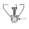 Mountain Guest Three-Leaf Portable Windproof Folding Gas Stove for Outdoor Camping and Tea Brewing