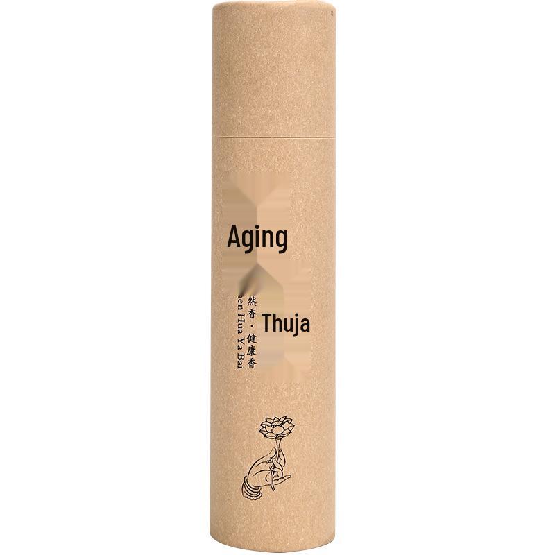 Aged Cliff Cypress & Hundred-Year Agarwood Incense (200g) - Ideal for Home and Office