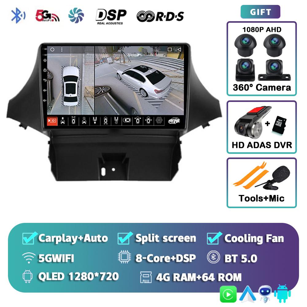 Android 14 Carplay Auto Car Radio For Chevrolet Orlando 2009-2018 Multimedia Video Player Navigation GPS Stereo Head Unit Audio