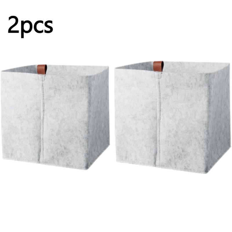 

Foldable Storage Boxes-Heavy-Duty Fabric Organizer Bins with Sturdy Hinges,23*23*26.5cm Large Capacity -Soft Fabric Construction