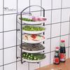 Dish Storage Rack Multi-Layer Design Large Capacity Rustproof Corrosion Resistant Kitchen Countertop Storage Holder Food Preparation Rack