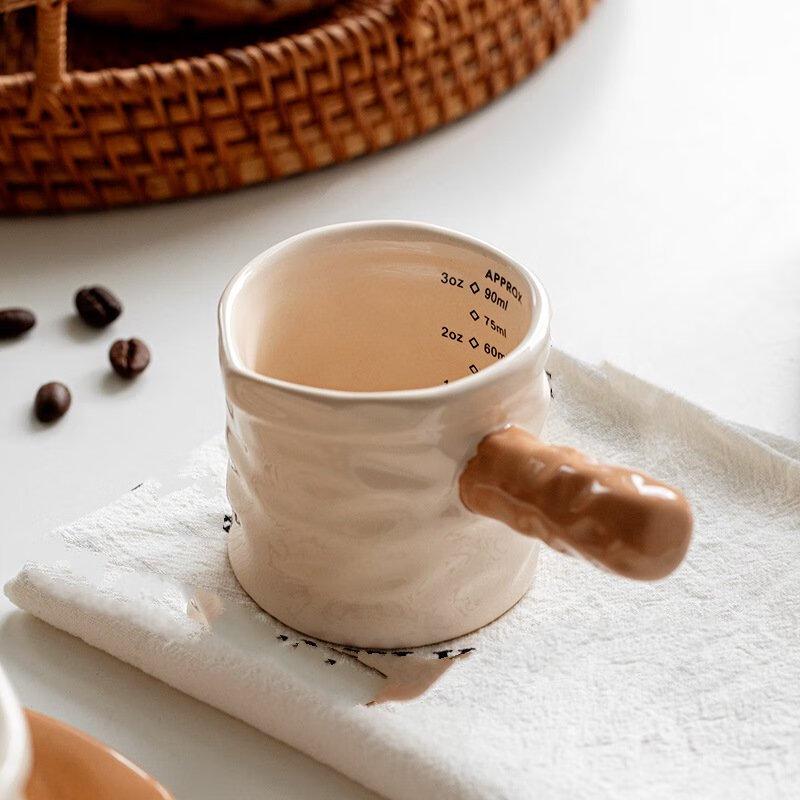 

ZISIZ Coffee Milk Frothing Pitcher with Scale