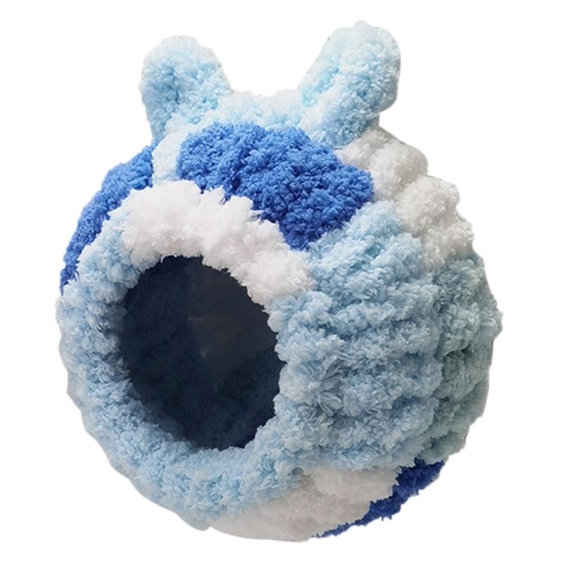 Bird Nest Birdcage Plush House Hanging Bed Parrots Hammocks Nest Windproof Bird Nest Bird Cage Winter House for Cockatoo