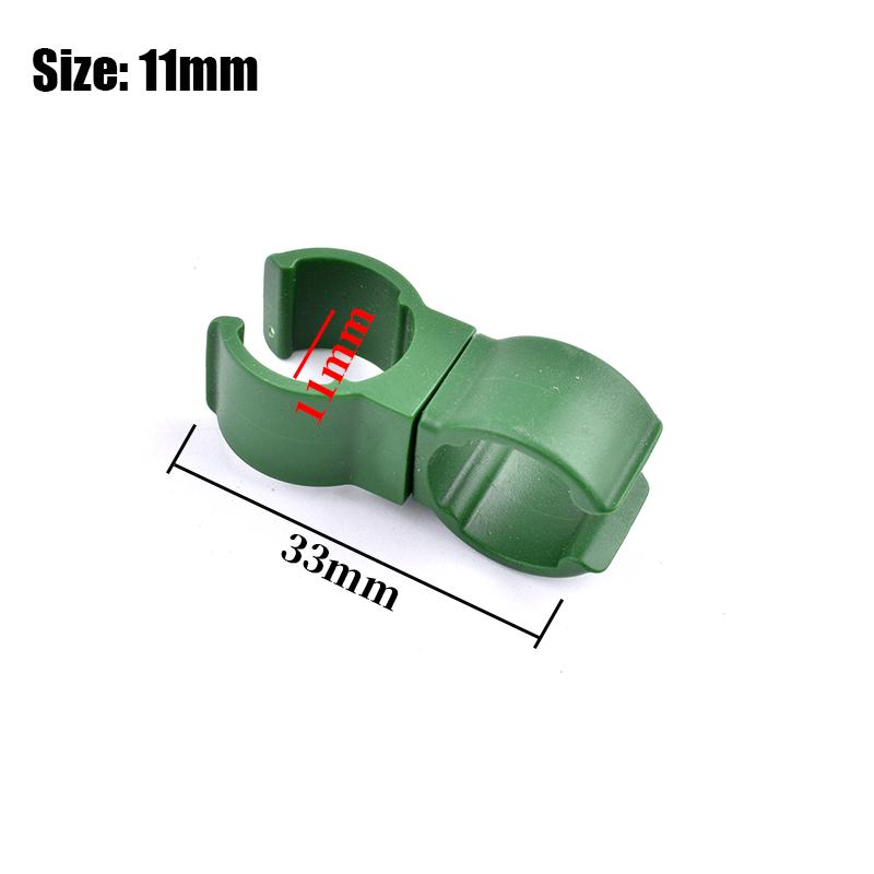5~20Pcs Plastic Support Fastener Greenhouse Bracket Fixed Clip Plant Rattan Stent Rod Connector 360 Adjustable Garden Supplies