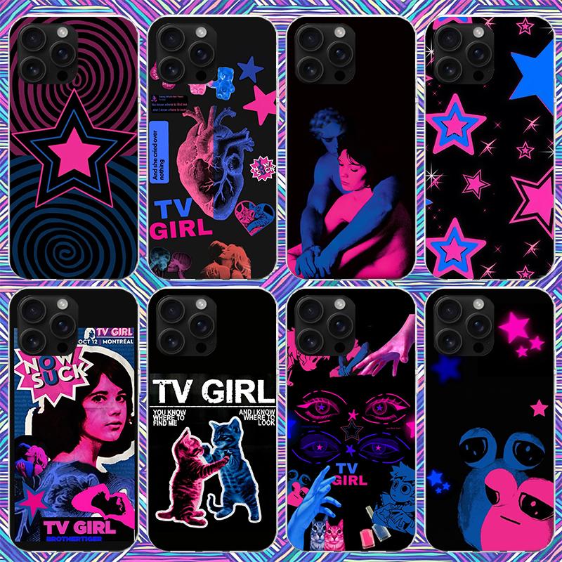 TV Girl Album Phone Case For iPhone 17 Air 16 15 Pro Max 14 Plus 13 Mini 12 11 Cover 7 8 SE Silicone Shell Print Fundas 17 Air 1
