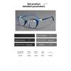 New Anti Blue Light Reading Glasses for Women Elegant Pearls Cat Eye Frames Presbyopia Glasses Ultra Light and High-definition Far Sight Eyeglasses