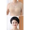 Womens Middle Aged Plus Size Vest Style Seamless Wirefree Thin Push Up Sports Bra