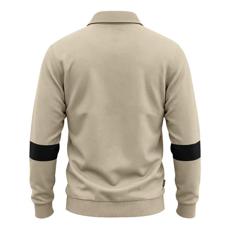 Men S Loose Casual Turn Down Collar Button Polo Shirt For Commute