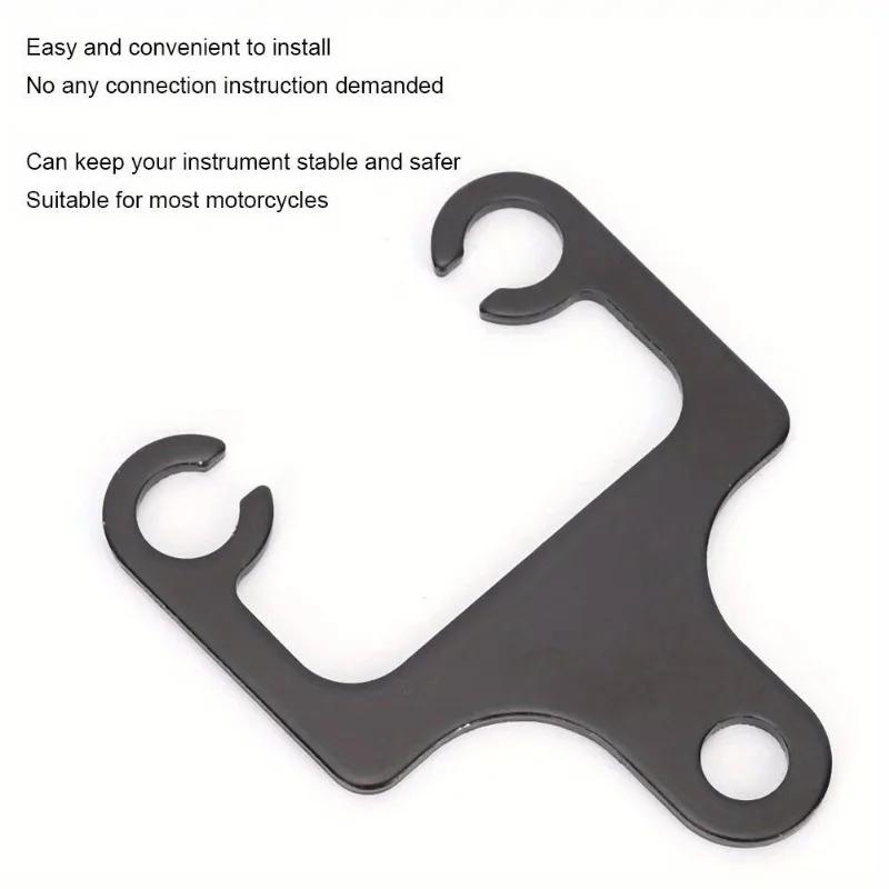 Universal Motorrad Roller Instrument Tacho Montieren Kilometerzähler Drehzahlmesser Befestigung Gauge Eisen Halterung Halter Stehen Unterstützung