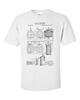 Beer Brewing 1893 Patent Craft Beer Blueprint Homebrew Gift TShirt