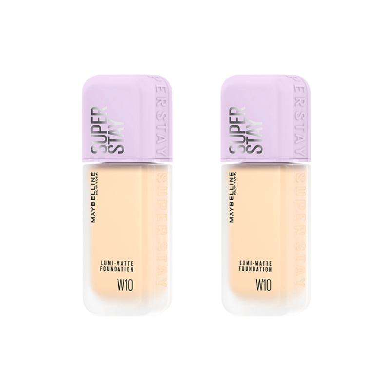 Maybelline SUPERSTAY тональная основа, контроль жирности, выравнивание тона и осветление, консилер Light Kiss Стойкая жидкая тональная основа-W10 Рисовый Белый 2 белый