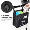 For Opel Large Capacity Car Logo Seat Headrest Tissue Box Water Cup Organizer Pocket OPC Astra J H G K Insignia Corsa D B E