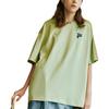 FILA Fusion Logo Print Loose Fit Pullover T-Shirt Unisex Tops Light-Green T11U323111FGN