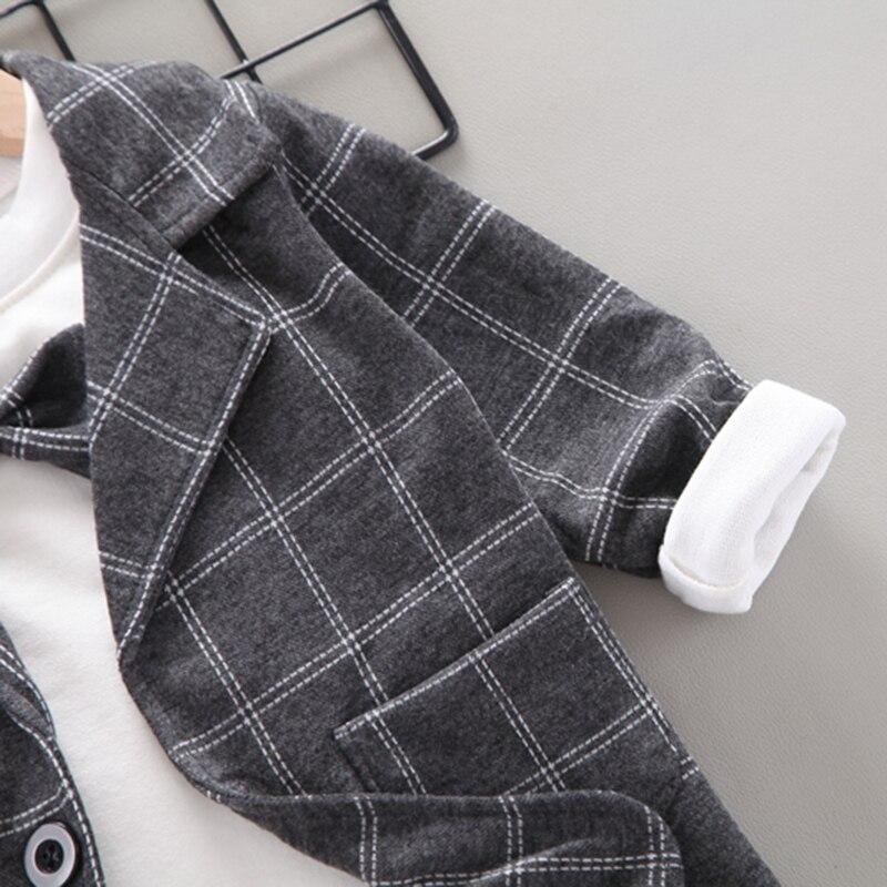 Gentleman Tracksuit Baby Boy Plaid Suit Set di abbigliamento 3PCS Toddler  Girls Suit Cappotto + T Shirt + Pants Set acquista in modo economico —  spedizione gratuita, recensioni reali con foto — Joom