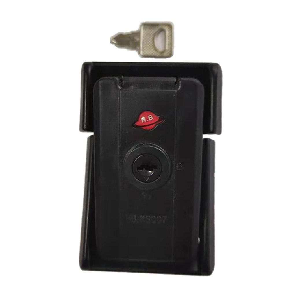 Černý Stříbrný Zámek Kufru Přezka Proti Krádeži 3místný Kombinační Zámek Odolný Zámek na Klíček Zavazadla