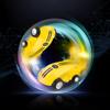 Mini Racer Rapid Stunt Car with Light Mini High-Speed Car 360 Degree Rotation Pocket Micro Racing Cars for Kids
